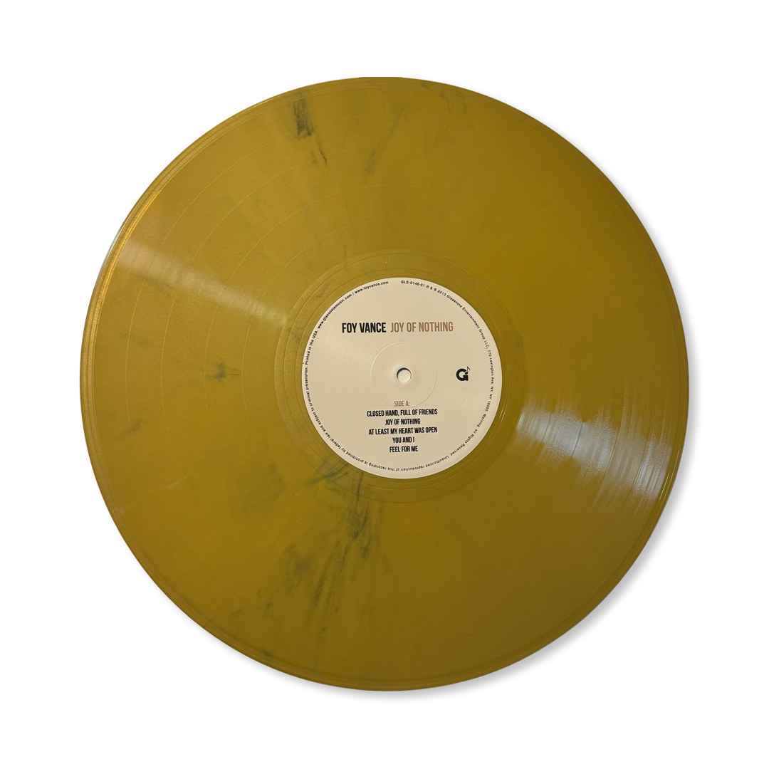 Foy Vance: Joy of Nothing Vinyl LP (Gold & Black Marble)