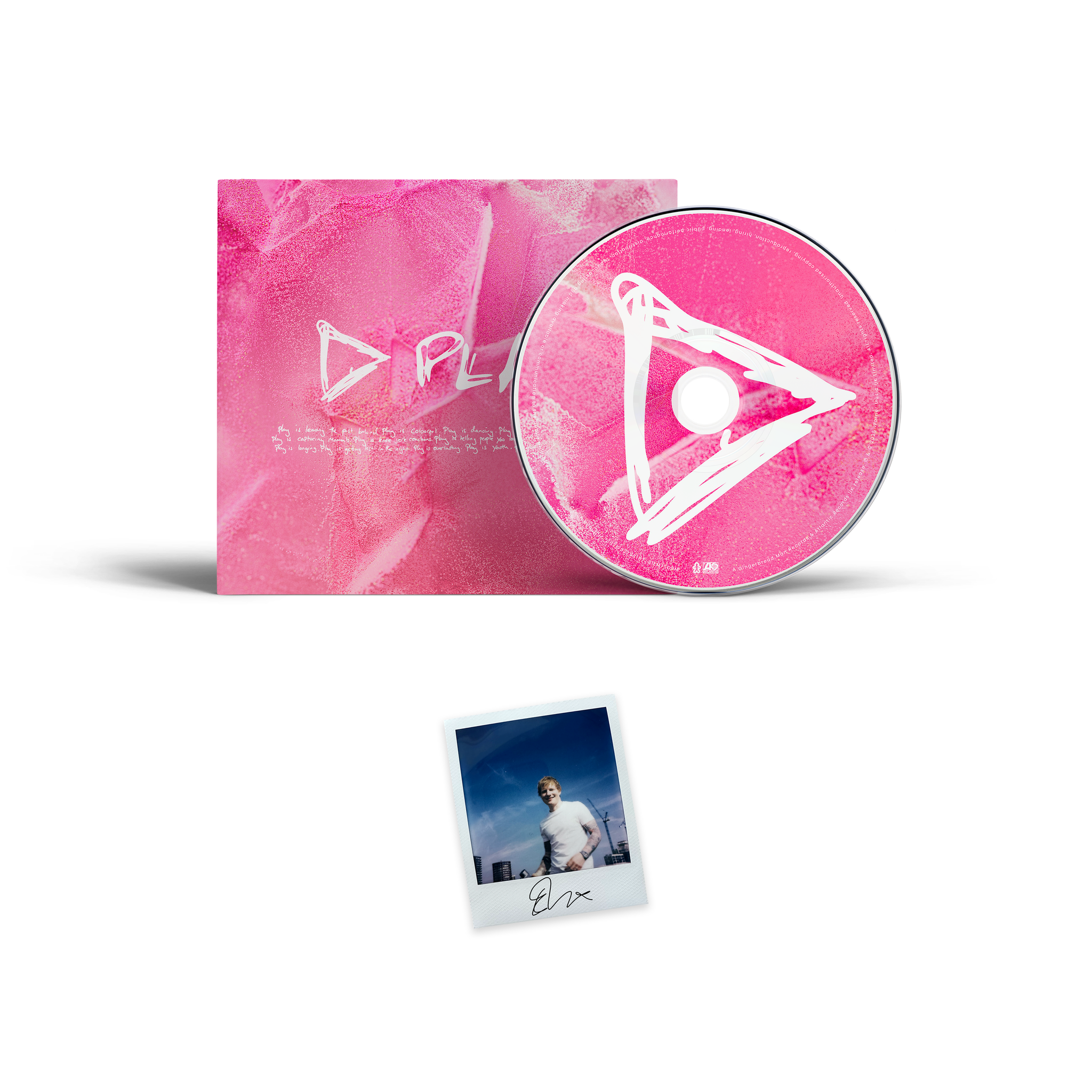 Ed Sheeran: Play CD(w/ Signed Photo Print)