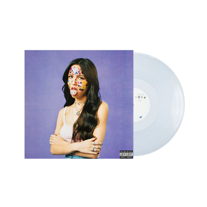 Olivia Rodrigo: Sour Vinyl LP (Crystal Vellum, Limited Edition)