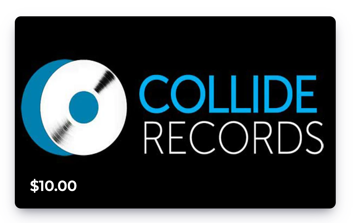 Collide Records Gift Card, image size:1166x738