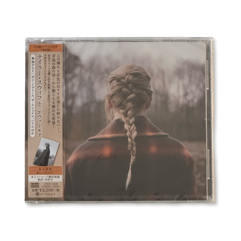 Taylor Swift: Evermore CD (Japan, SHM-CD, Bonus Tracks)