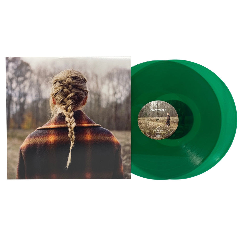 Taylor Swift: Evermore Deluxe Vinyl LP (Green)