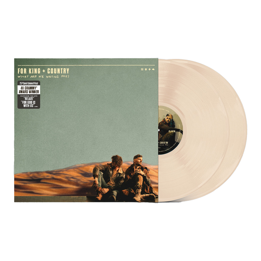 For King & Country: What Are We Waiting For Vinyl LP (Sand Colored)
