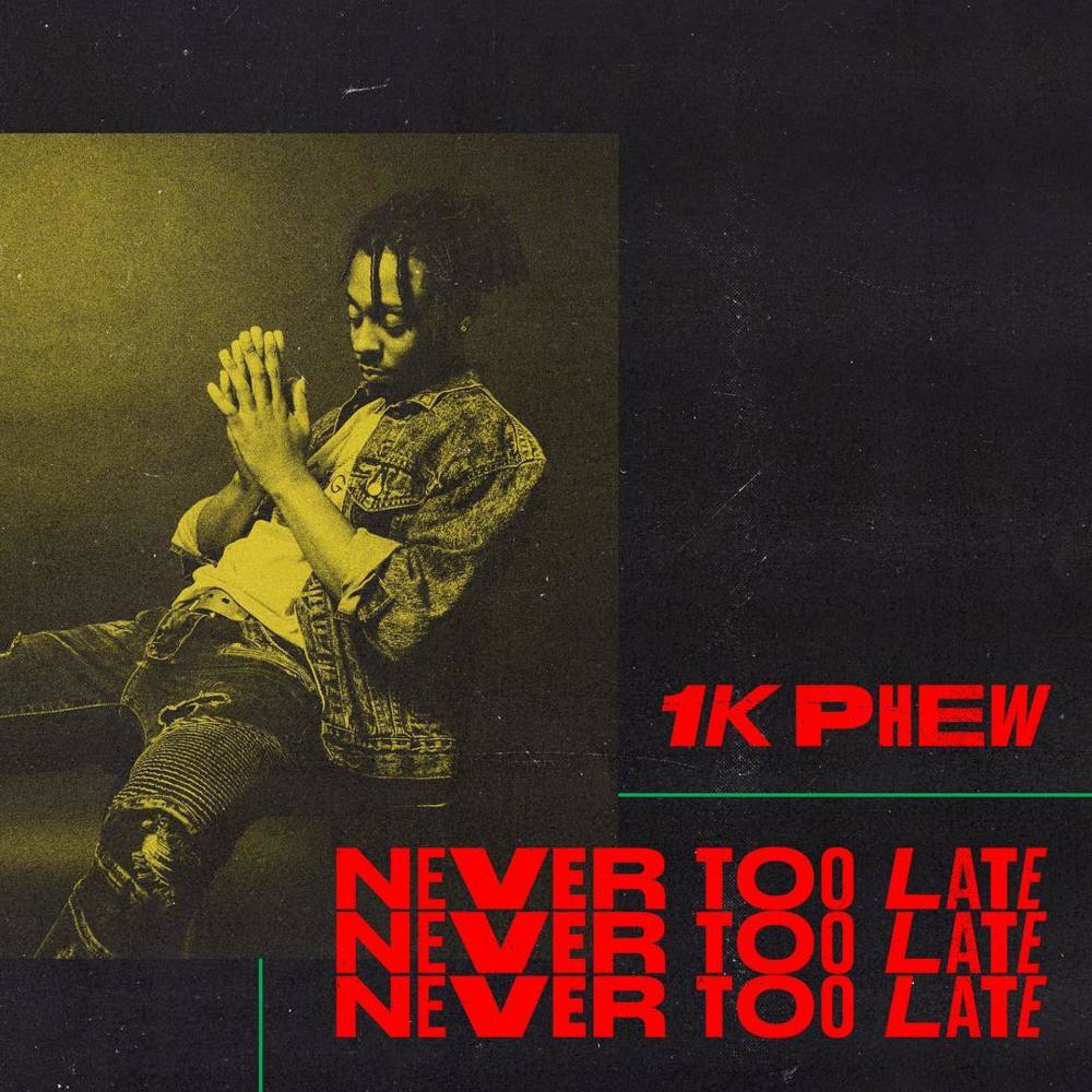 1k Phew: Never Too Late CD