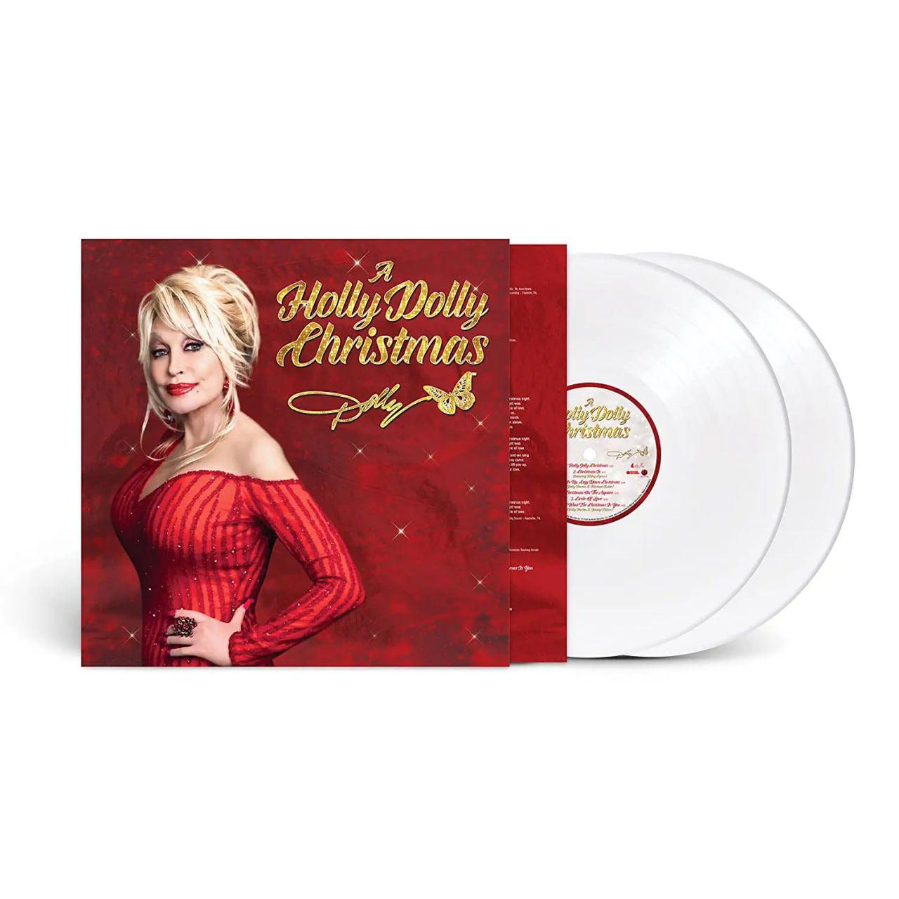Dolly Parton: A Holly Dolly Christmas Vinyl LP (Deluxe, White)