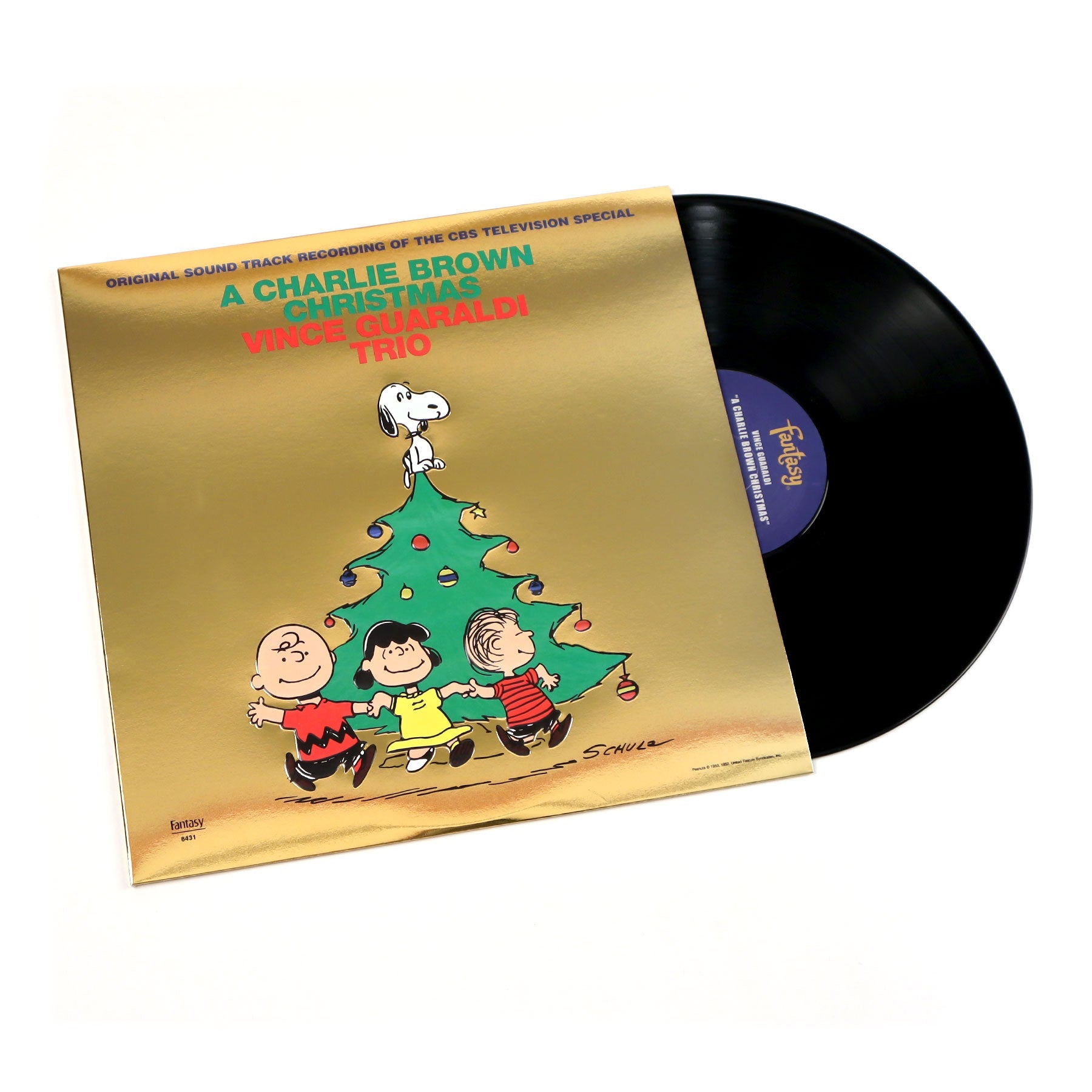 Streng tidligere lektier Vince Guaraldi: A Charlie Brown Christmas Vinyl LP (Gold Foil Edition)