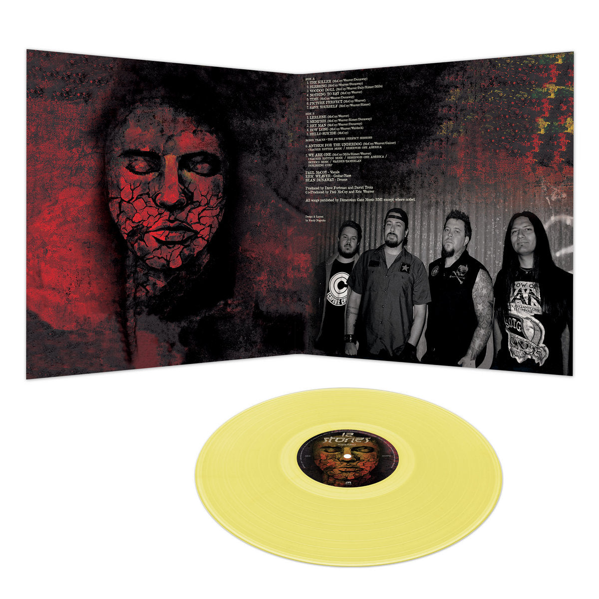 12 Stones: Picture Perfect Vinyl LP (Yellow)