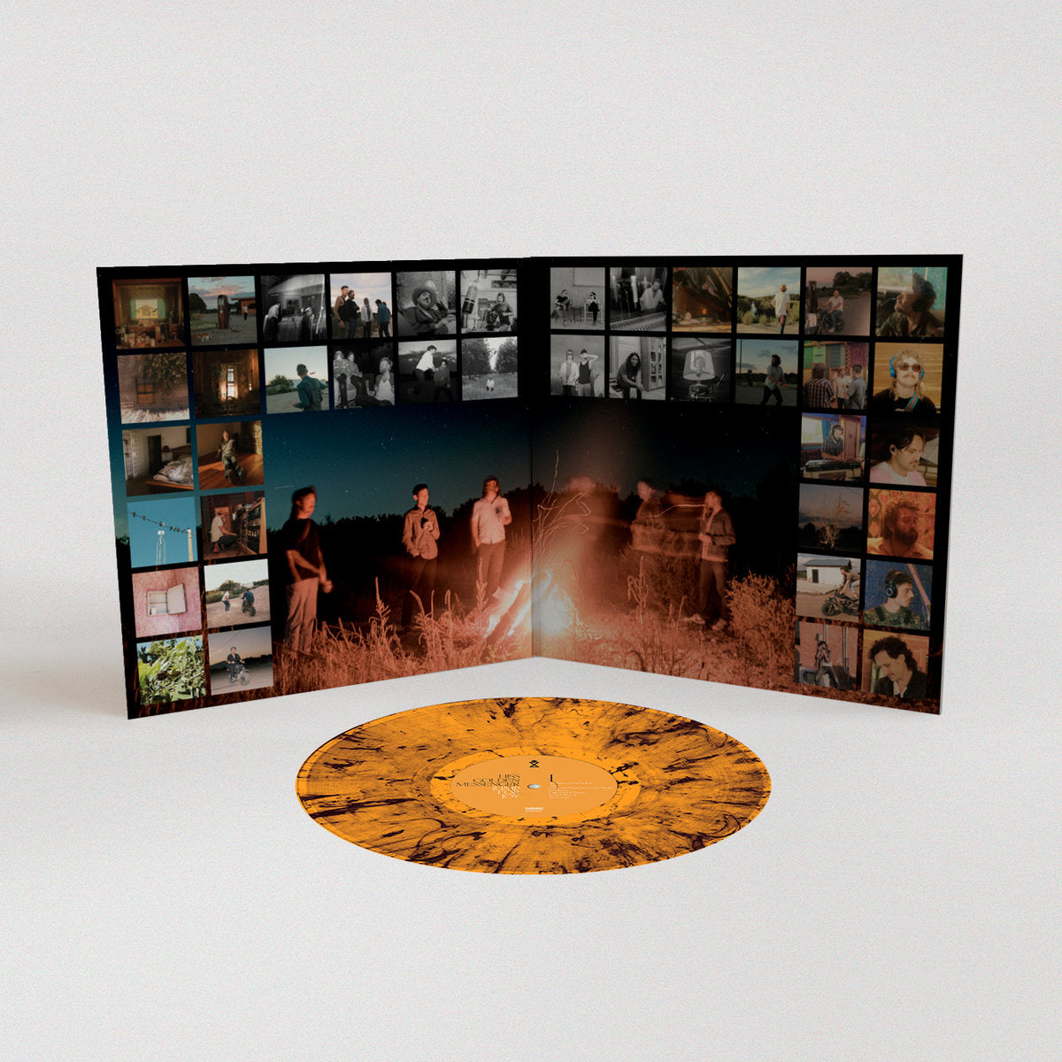 Hiss Golden Messenger: Jump For Joy Vinyl LP (Orange & Black Swirl)
