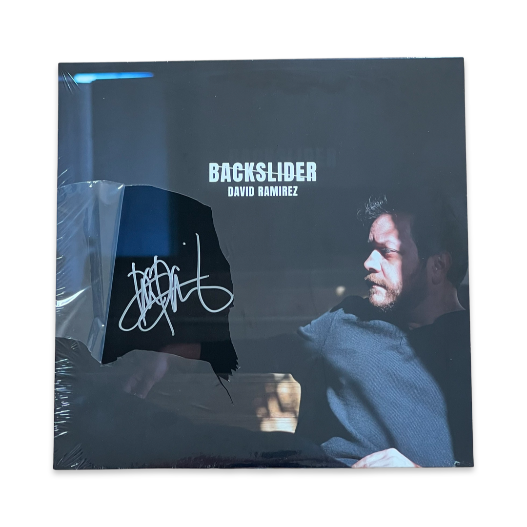 David Ramirez: Backslider Vinyl LP  (Autographed)