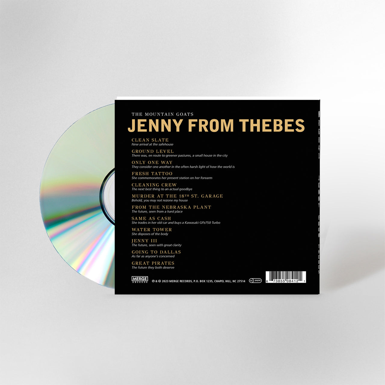 The Mountain Goats: Jenny From Thebes CD