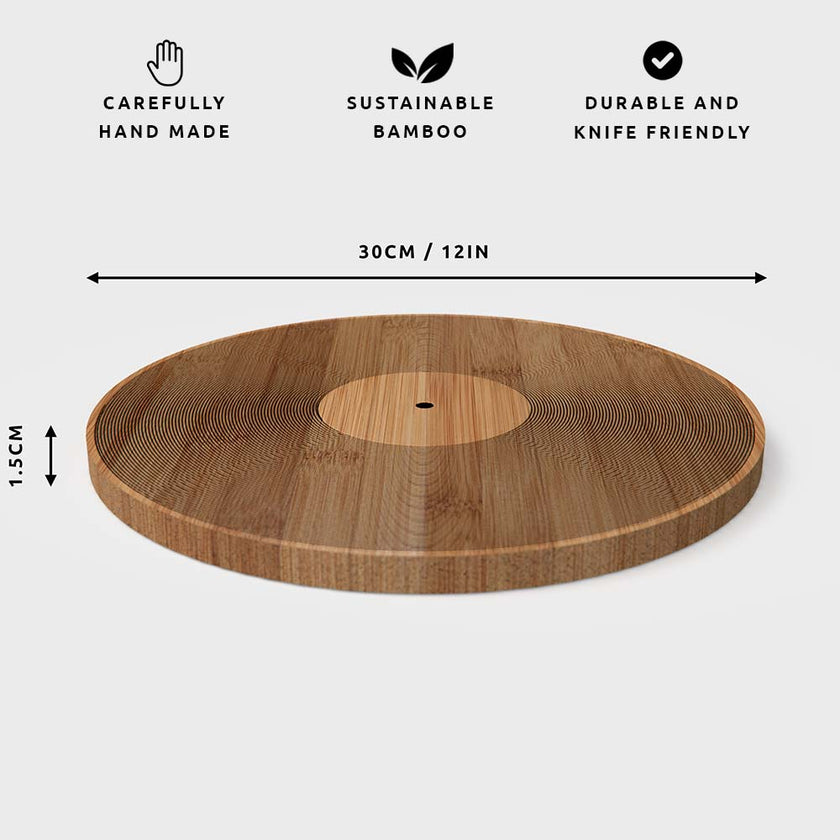 12" Record Cutting Board