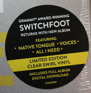 Switchfoot: Native Tongue Limited Edition Clear Black Swirl Vinyl LP