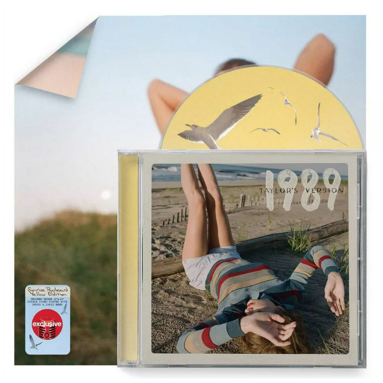 Taylor Swift: 1989 (Taylor's Version) CD (Sunrise Boulevard Yellow)