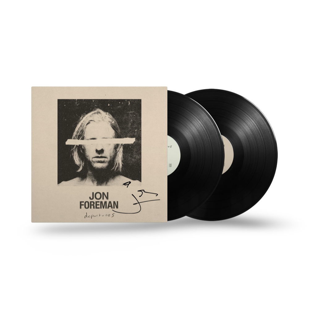 Jon Foreman: Departures Vinyl LP (Autographed)