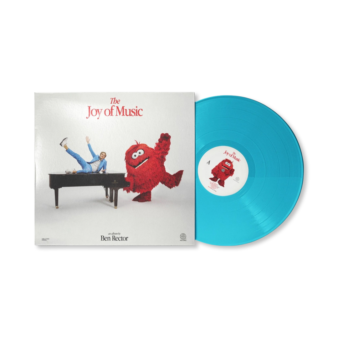 Ben Rector: The Joy Of Music Vinyl LP (First Pressing, Blue)