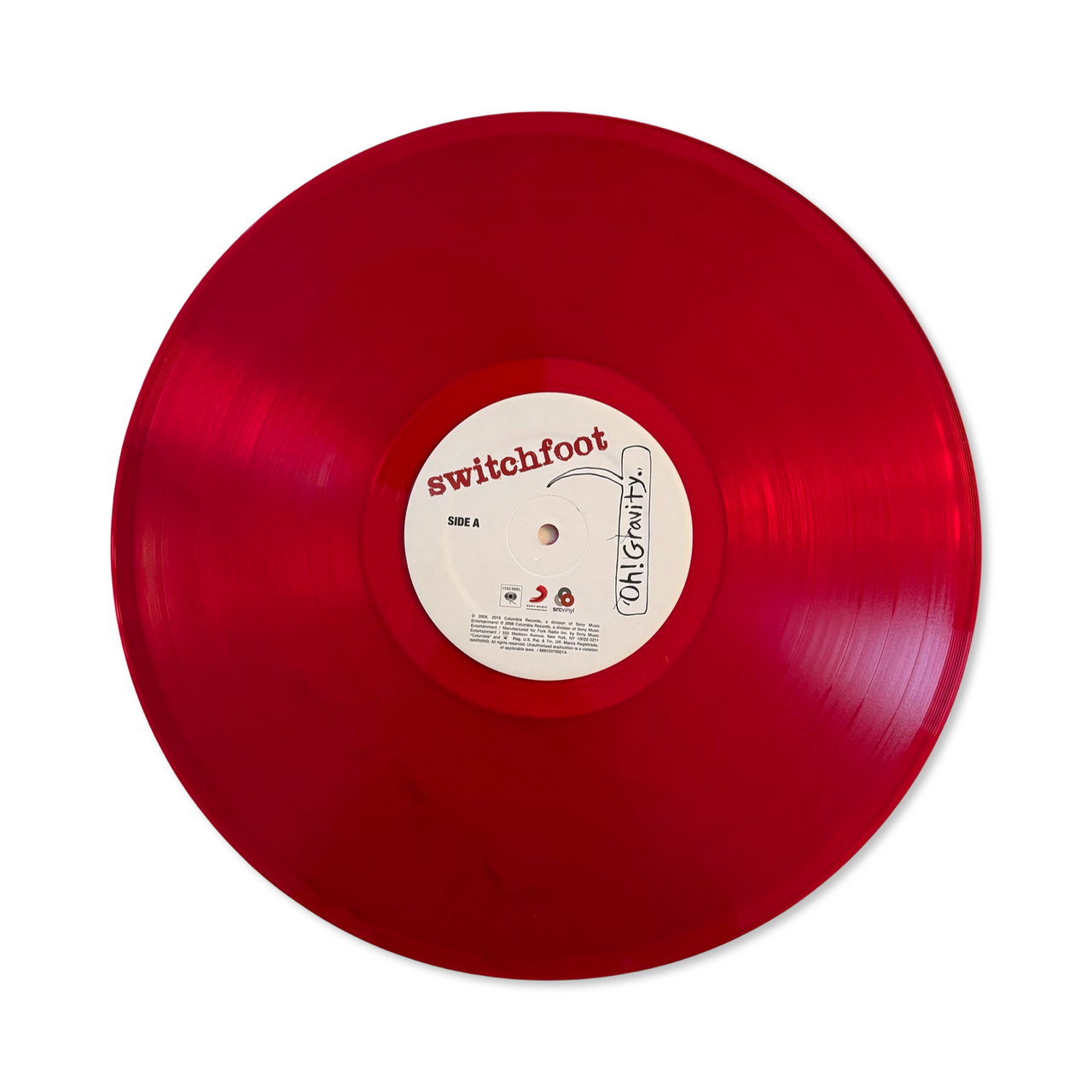 Switchfoot: Oh Gravity Vinyl LP (Red)