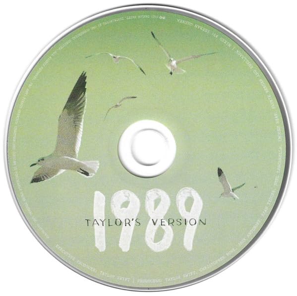 Taylor Swift: 1989 (Taylor's Version) CD (Aquamarine Green)