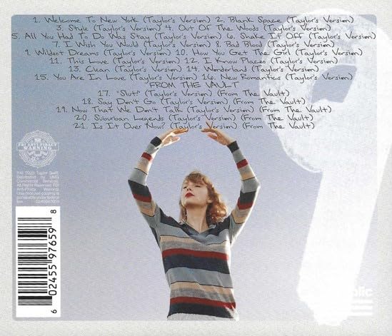 Taylor Swift: 1989 (Taylor's Version) CD (Sunrise Boulevard Yellow)