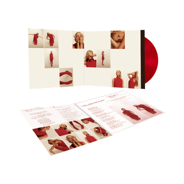 Ariana Grande: Eternal Sunshine Vinyl LP (Ruby Red, Cover #3)