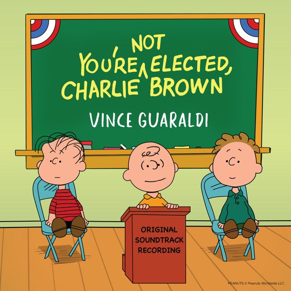 Vince Guaraldi: You're Not Elected, Charlie Brown Vinyl LP (Yellow)