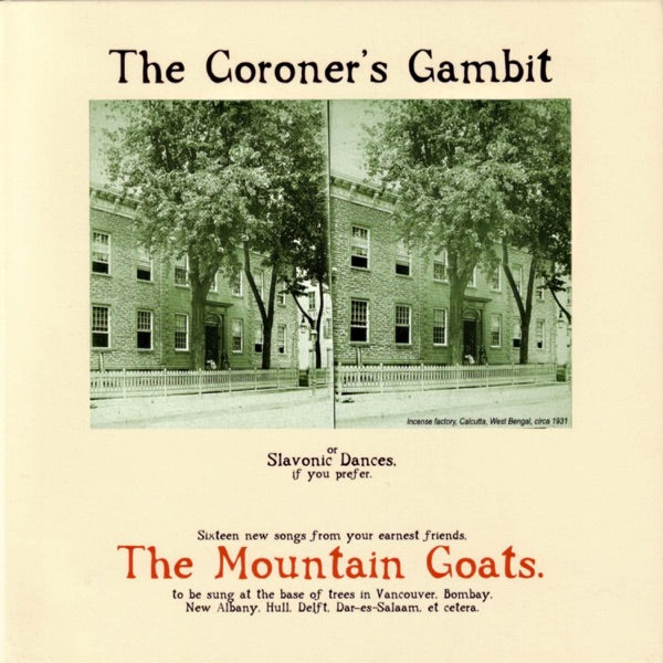 The Mountain Goats: The Coroner's Gambit Vinyl LP (Kandy Korn Yellow)