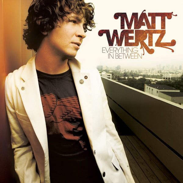 Matt Wertz: Everything In Between Vinyl LP (Orange, Autographed, Numbered)