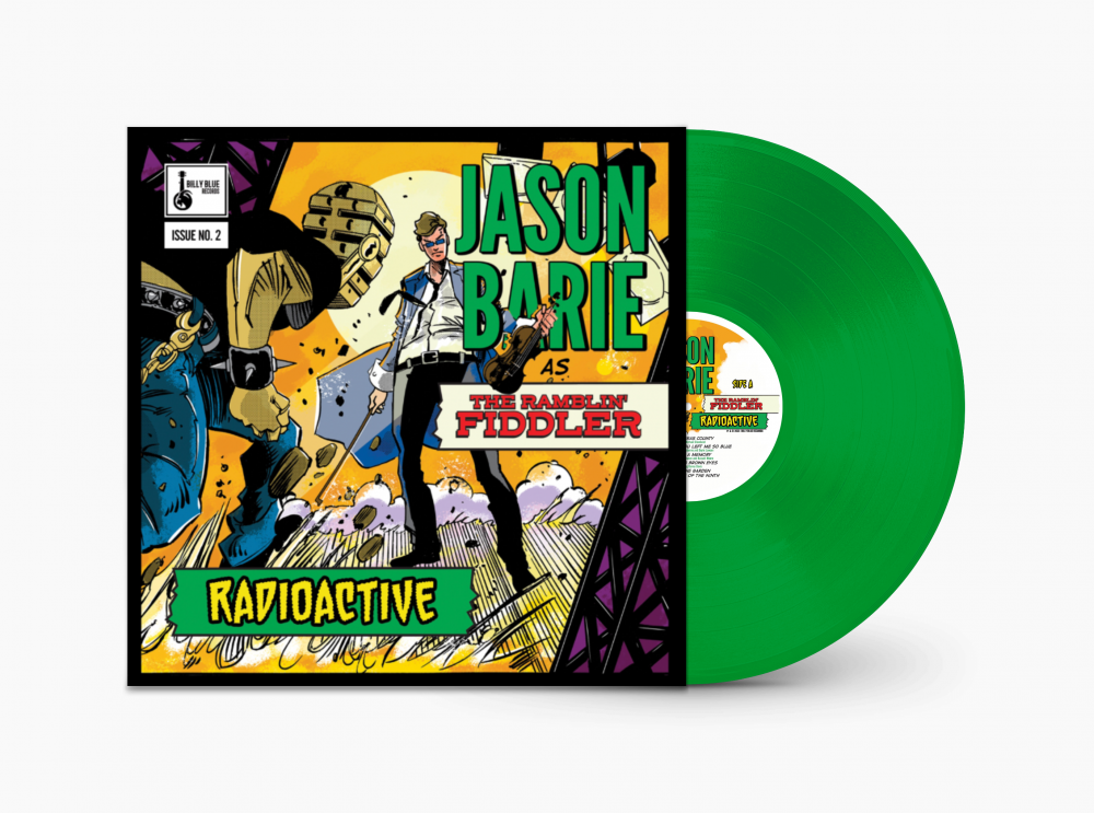 Jason Barie: Radioactive Vinyl LP (Neon Green)