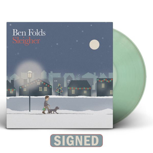 Ben Folds: Sleigher Vinyl LP (Green, Autographed)