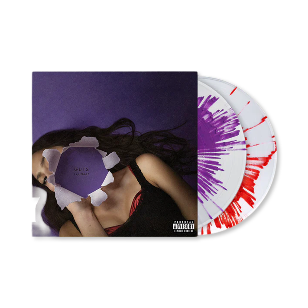 Olivia Rodrigo: Guts (Spilled) Deluxe Vinyl LP (Purple/Red Splatter)