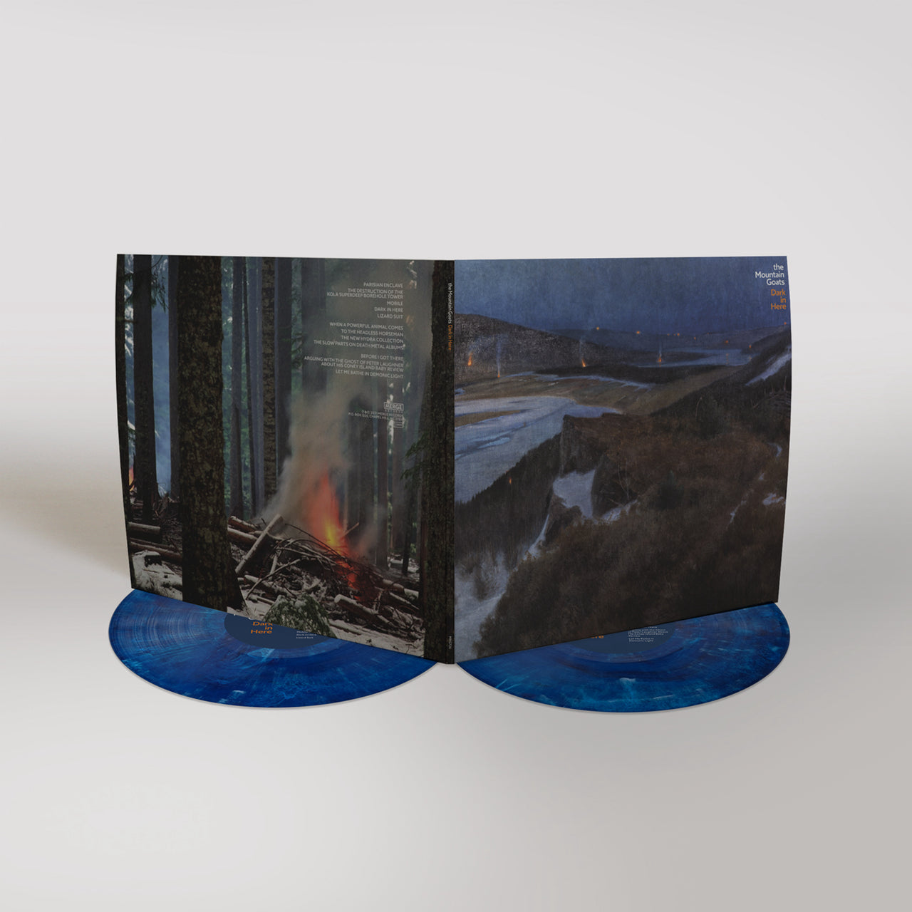 The Mountain Goats: Dark In Here Vinyl LP (Blue)