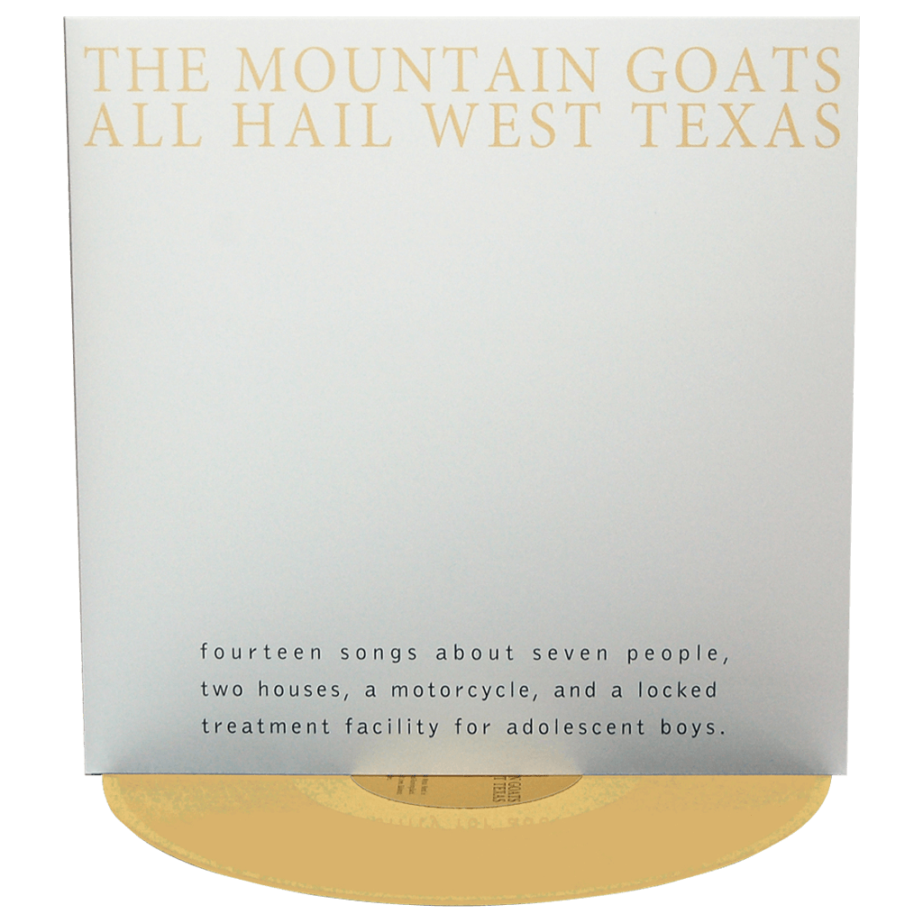 The Mountain Goats: All Hail West Texas Vinyl LP (Yellow)