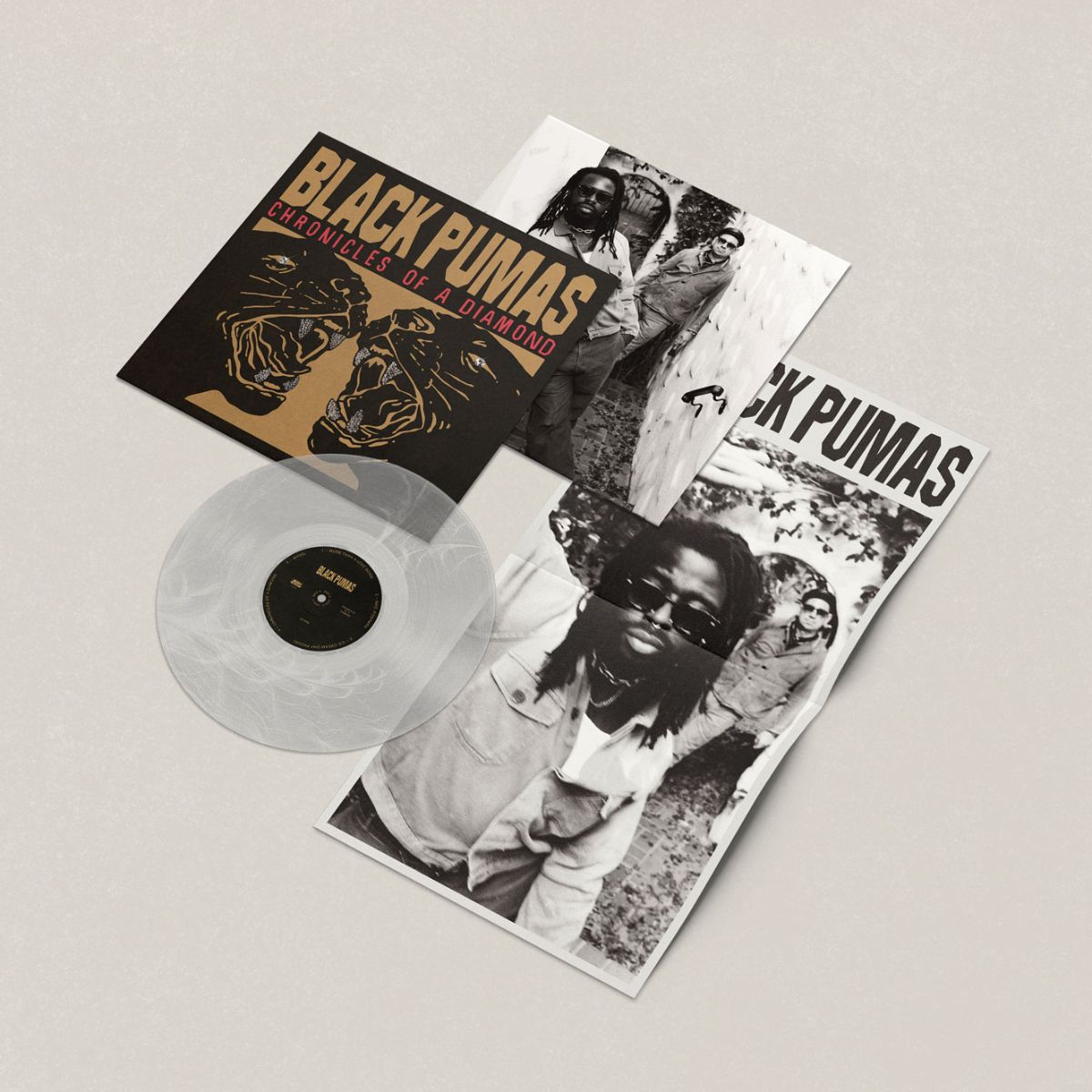 Black Pumas: Chronicles Of A Diamond Vinyl LP (Clear)