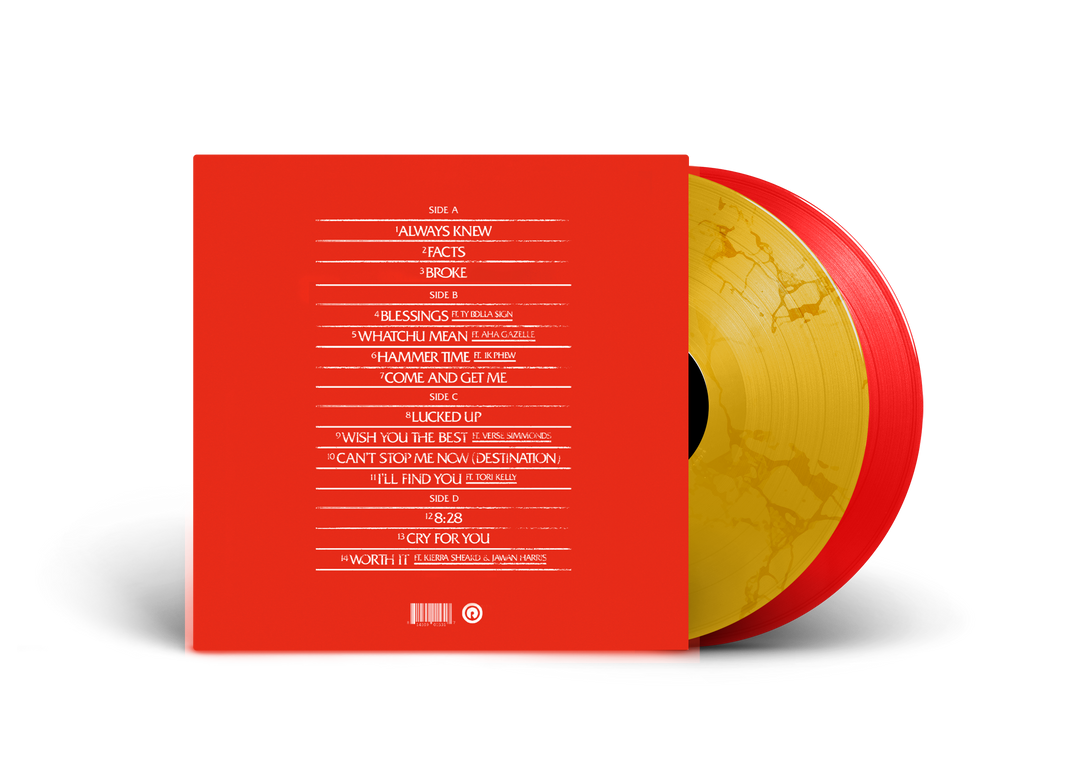 Lecrae: All Things Work Together Vinyl LP (5 Yr Anniversary, Red/Yellow)