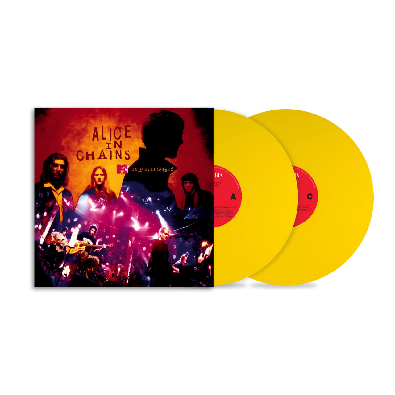 Alice In Chains: Unplugged Vinyl LP (Yellow)