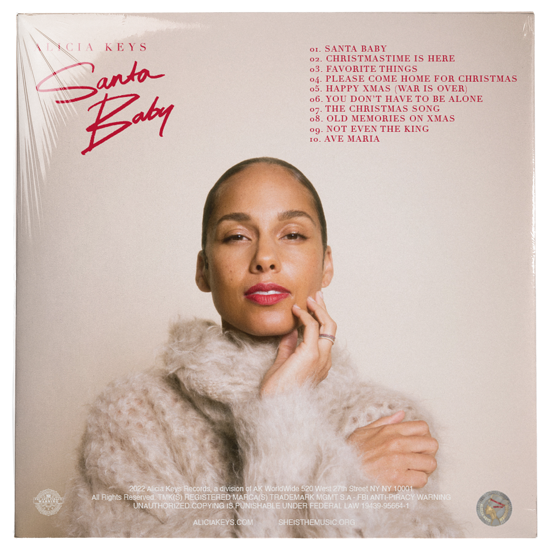 Alicia Keys: Santa Baby Vinyl LP