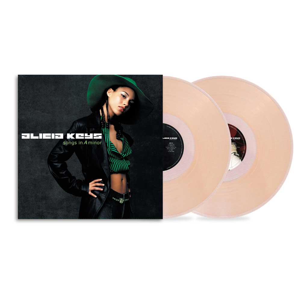 Alicia Keys: Songs In A Minor Vinyl LP (Crystal Rose)