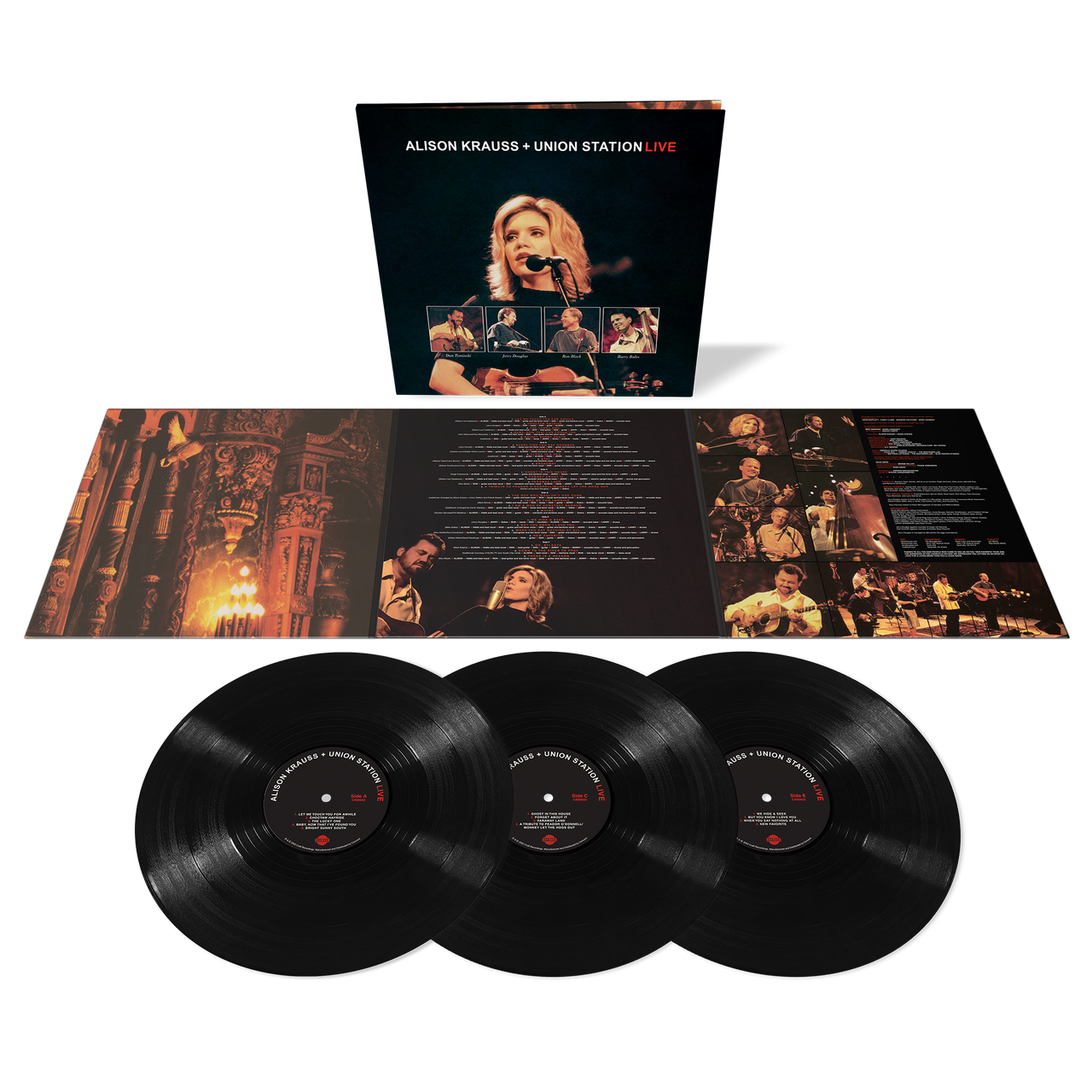 Alison Krauss and Union Station: Live Vinyl 3xLP