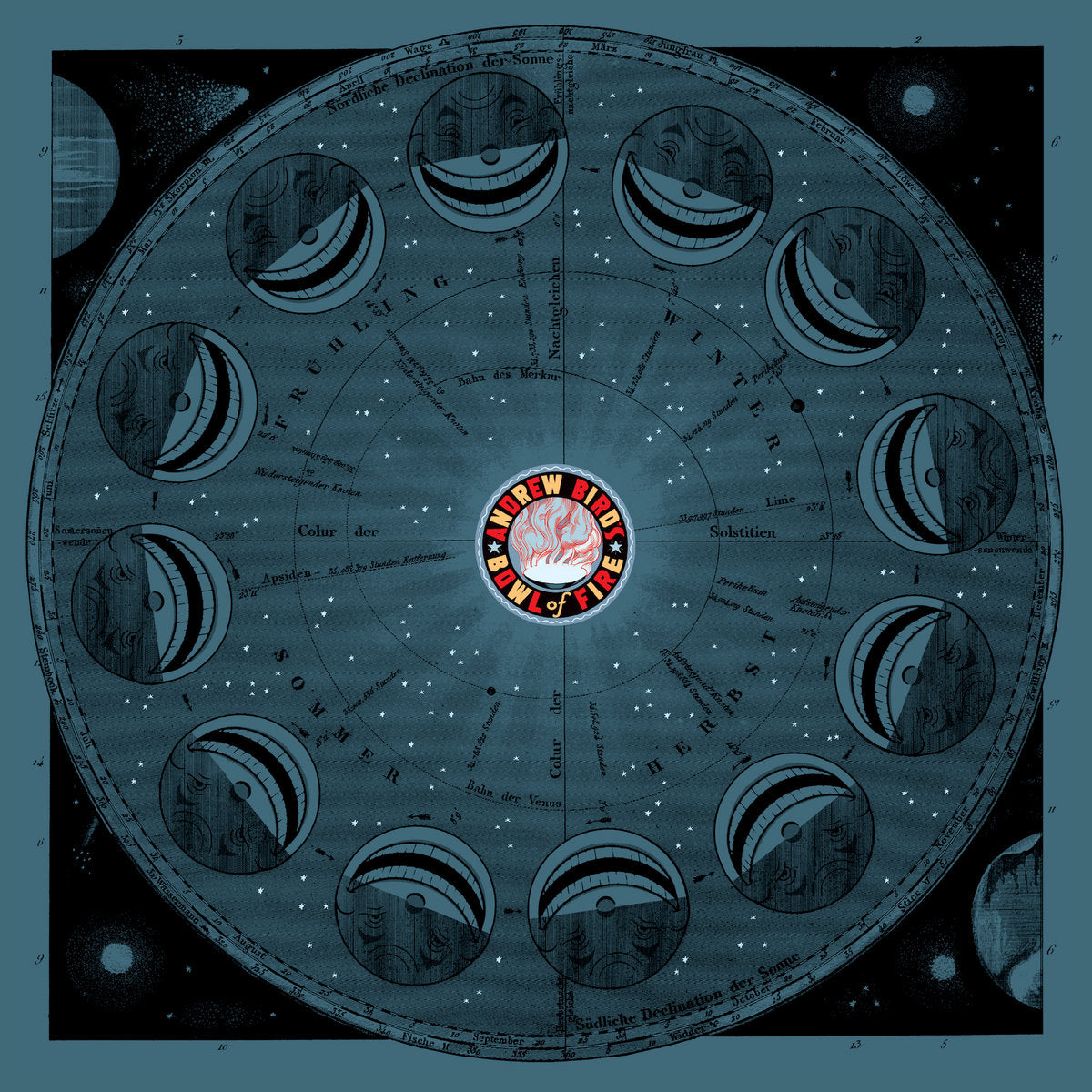 Andrew Bird's Bowl of Fire: Oh! The Grandeur Vinyl LP (Turquoise)