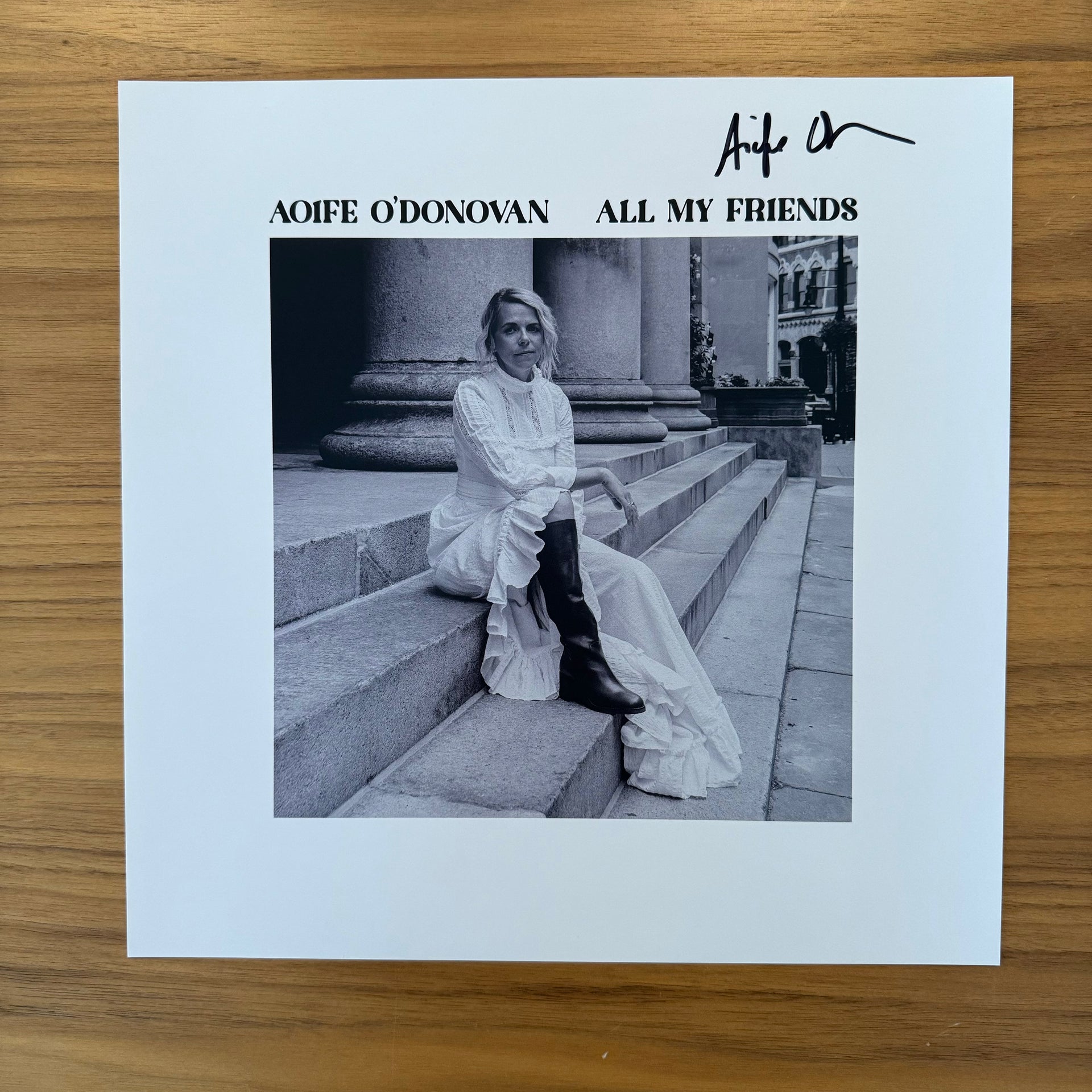 Aoife O'Donovan: All My Friends Vinyl LP (Ochre, Autographed)