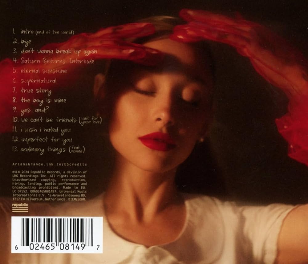 Ariana Grande: Eternal Sunshine CD