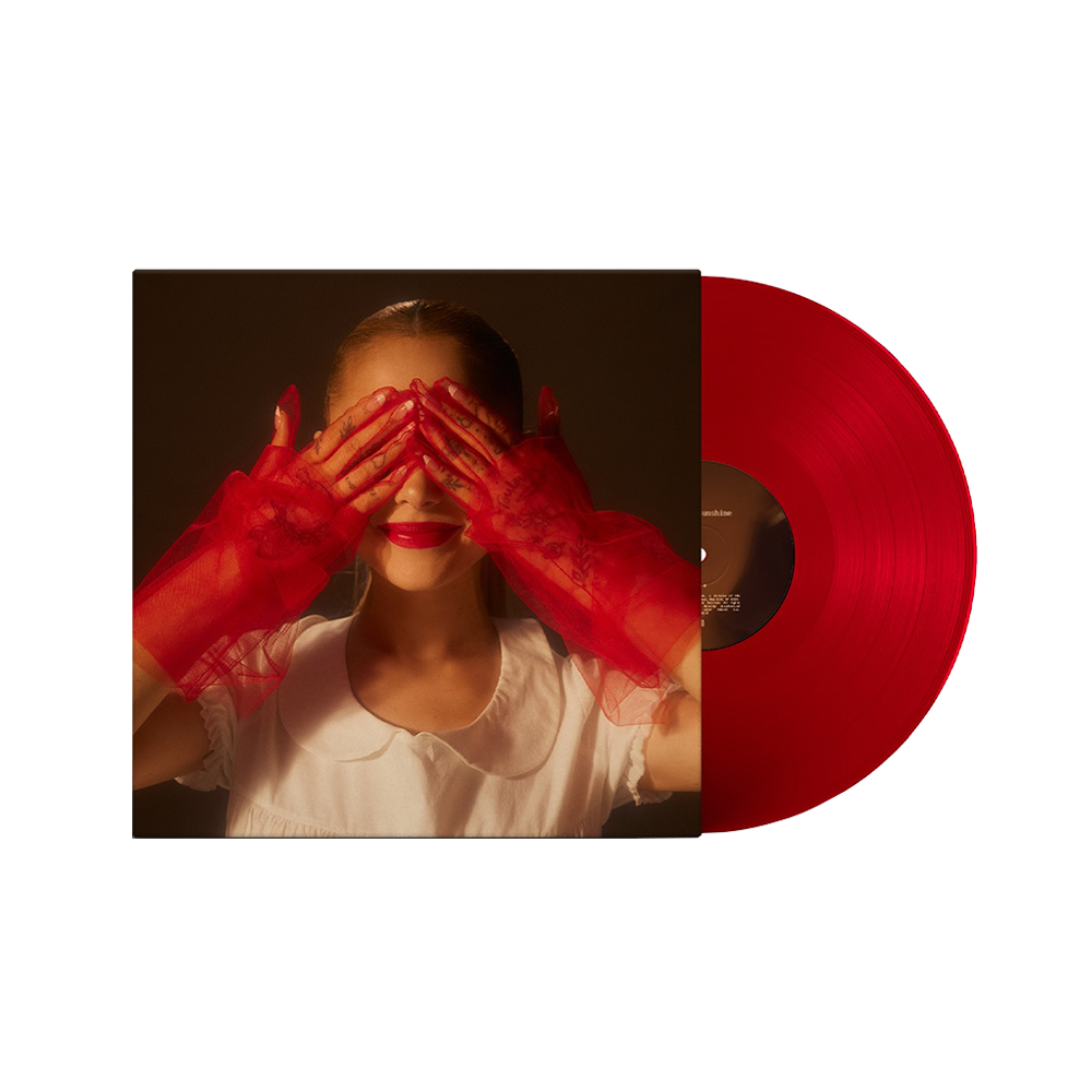 Ariana Grande: Eternal Sunshine Vinyl LP (Ruby Red, Alternate Art)
