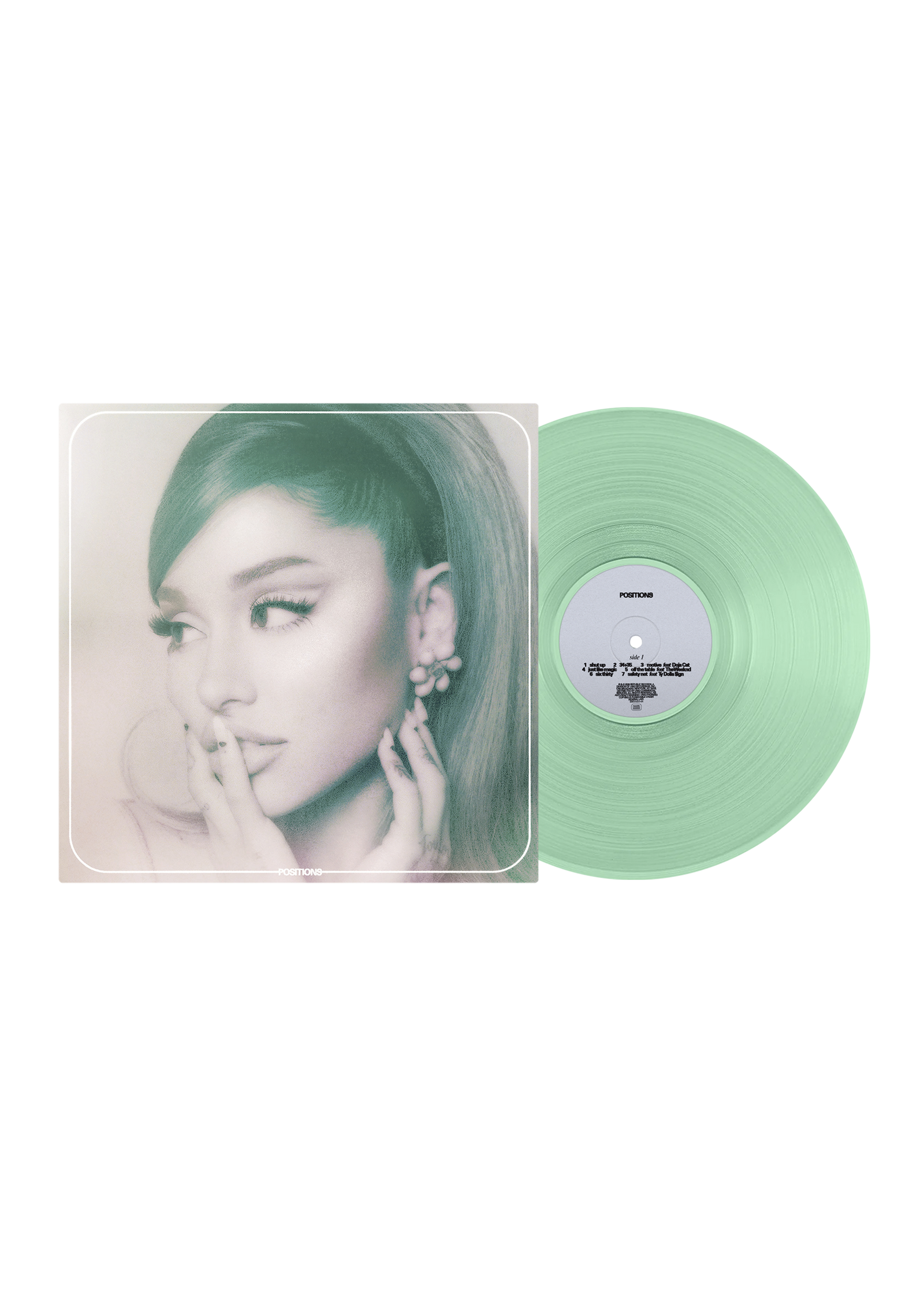 Ariana Grande: Positions Vinyl LP (Coke Bottle Clear)