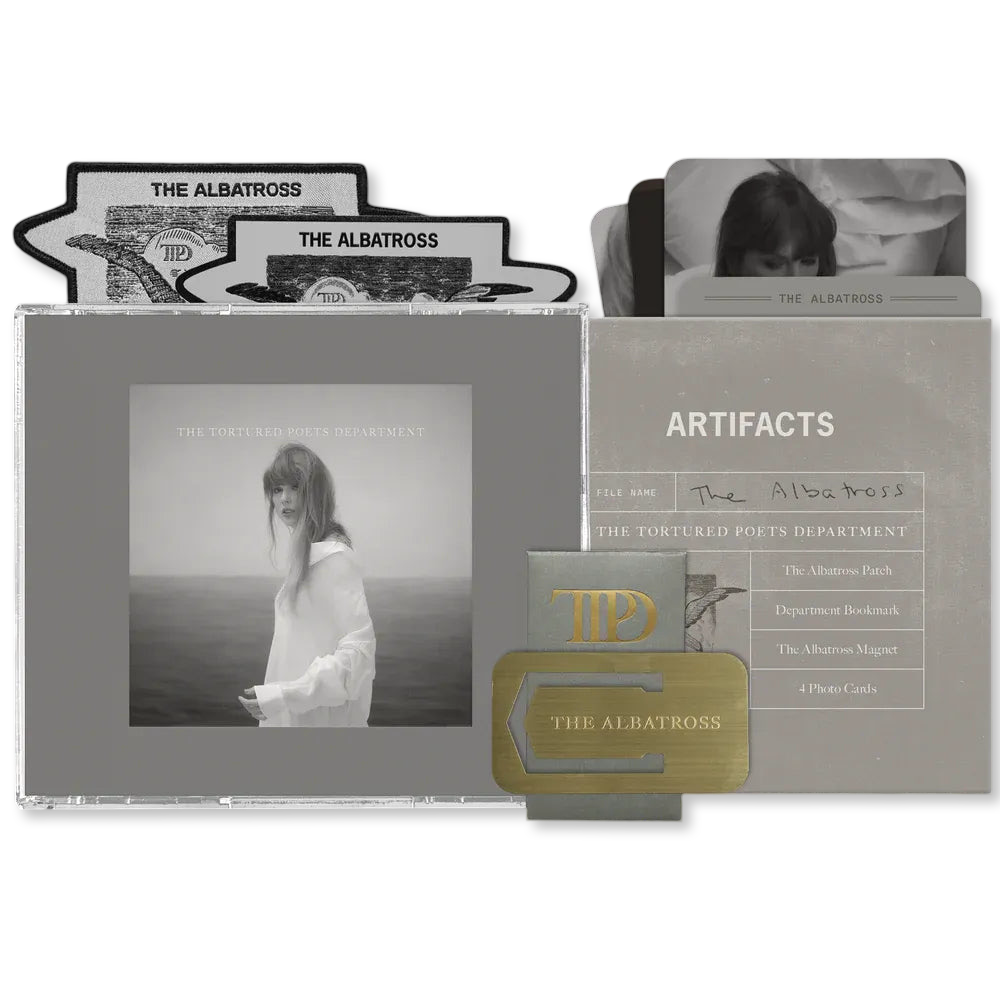 Taylor Swift: The Tortured Poets Department Deluxe CD (Grey + The Albatross)