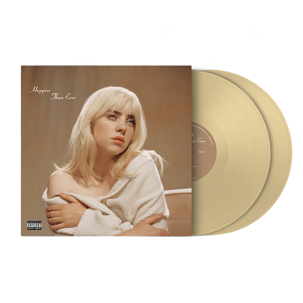 Billie Eilish: Happier Than Ever Vinyl LP (Gold)