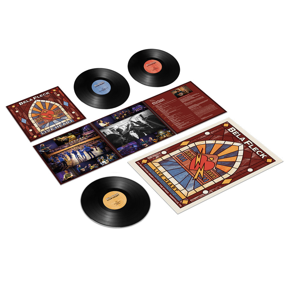 Bela Fleck: Live Heart - My Bluegrass Heart at The Ryman Vinyl 3xLP