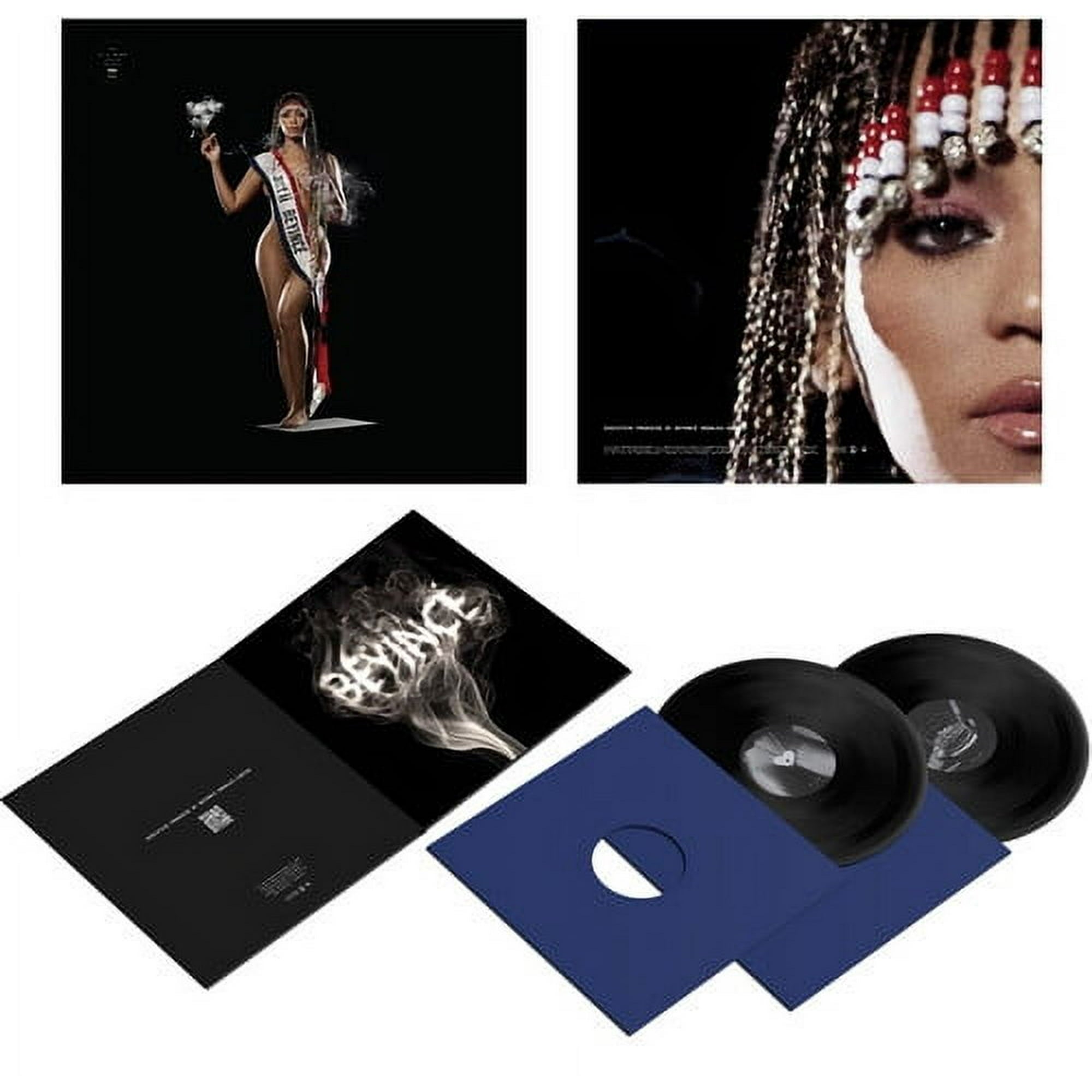 レア beyonce Cowboy Carter ブルー カラー レコード Beyonce: Cowboy Carter Vinyl LP (Bead Face)