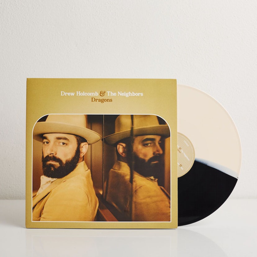 Drew Holcomb & The Neighbors: Dragons Vinyl LP (Black & White)