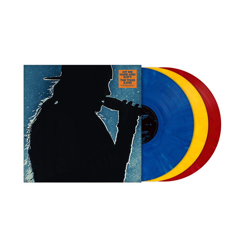 Billie Eilish: Hit Me Hard and Soft - The Tour (Live) Vinyl 3xLP (Blue, Yellow, Red)