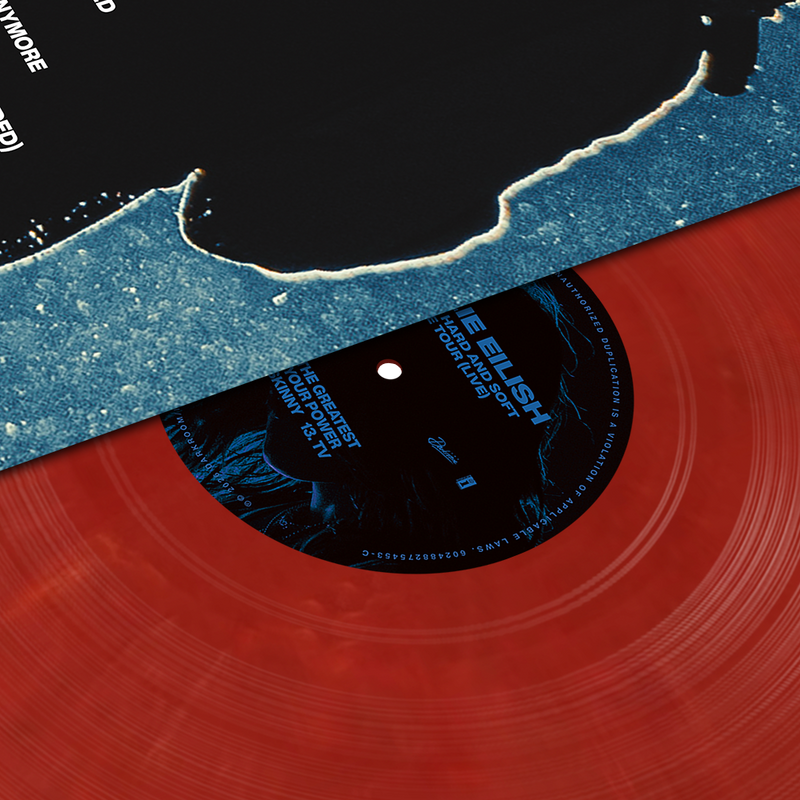 Billie Eilish: Hit Me Hard and Soft - The Tour (Live) Vinyl 3xLP (Blue, Yellow, Red)