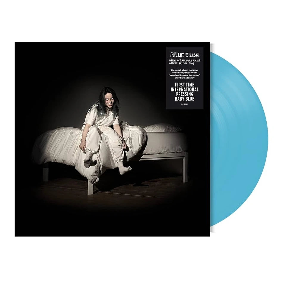 Billie Eilish: When We All Fall Asleep Where Do We Go Vinyl LP (Baby Blue, UK Import)